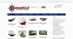 Desktop Screenshot of bootmodel.nl